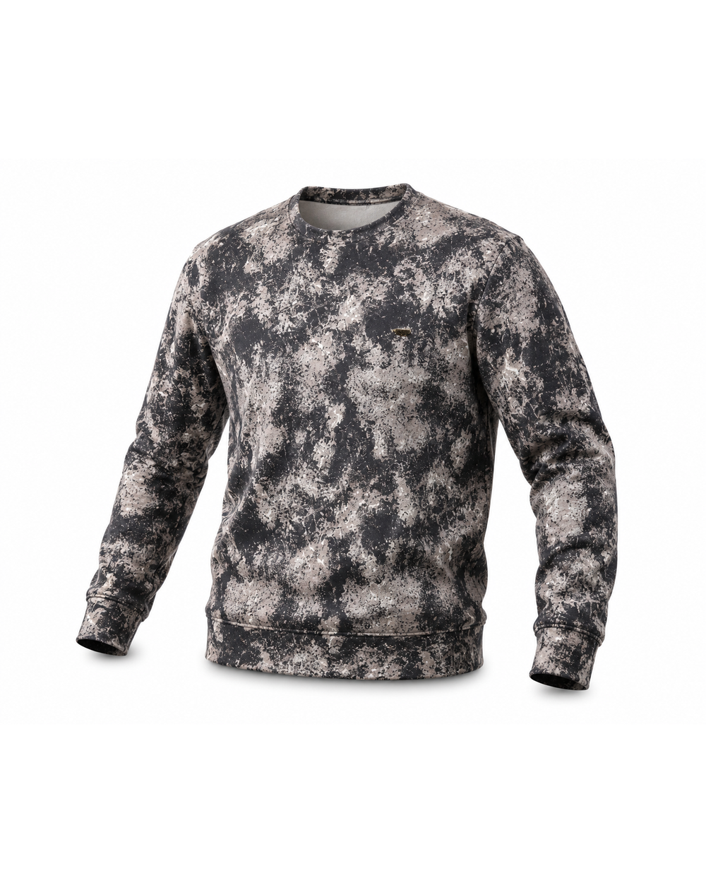 Buzo Darlon color Gris Jaspeado