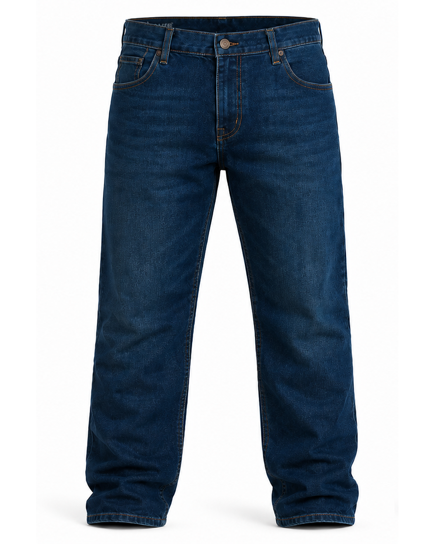 Jean Clasico color Azul Oscuro, vista frontal