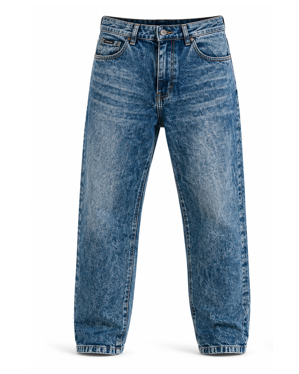 Jean Baggy Lisos color Oxido, vista frontal