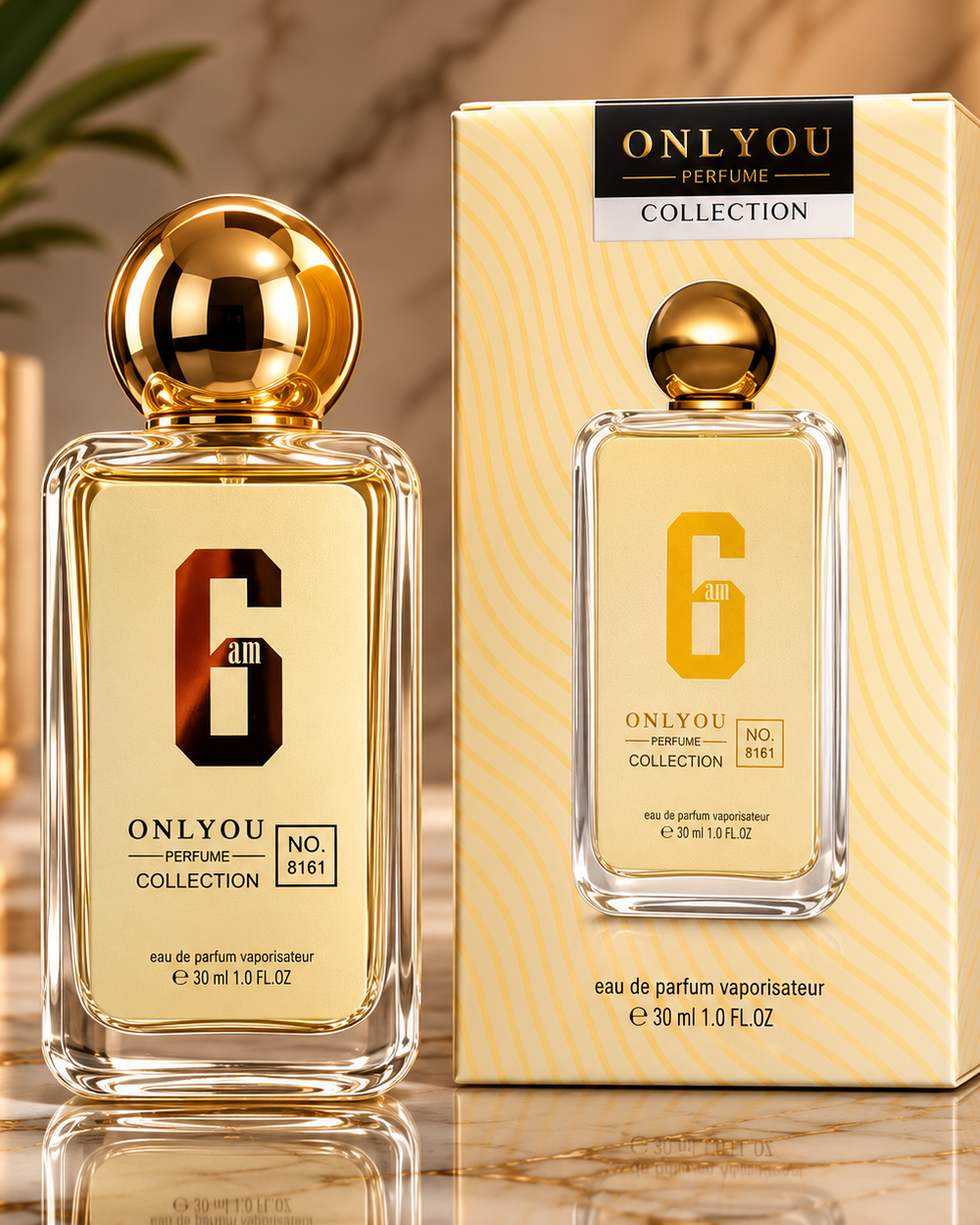 Perfume ONLYOU No. 8161 6am Eau de Parfum 30 ml con su caja