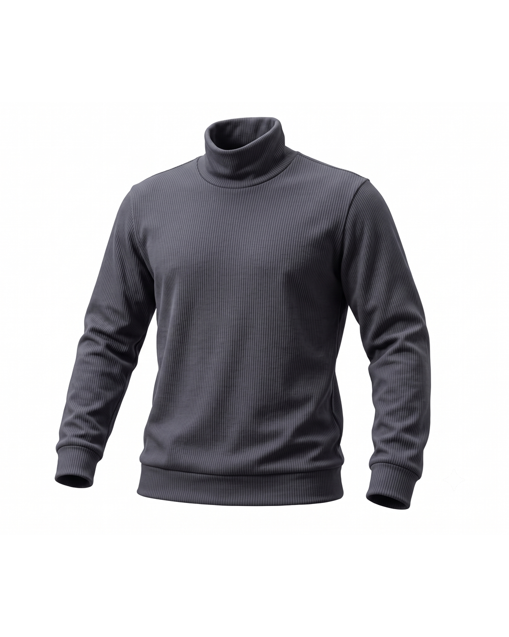 Polera Darlon cuello alto color Negro
