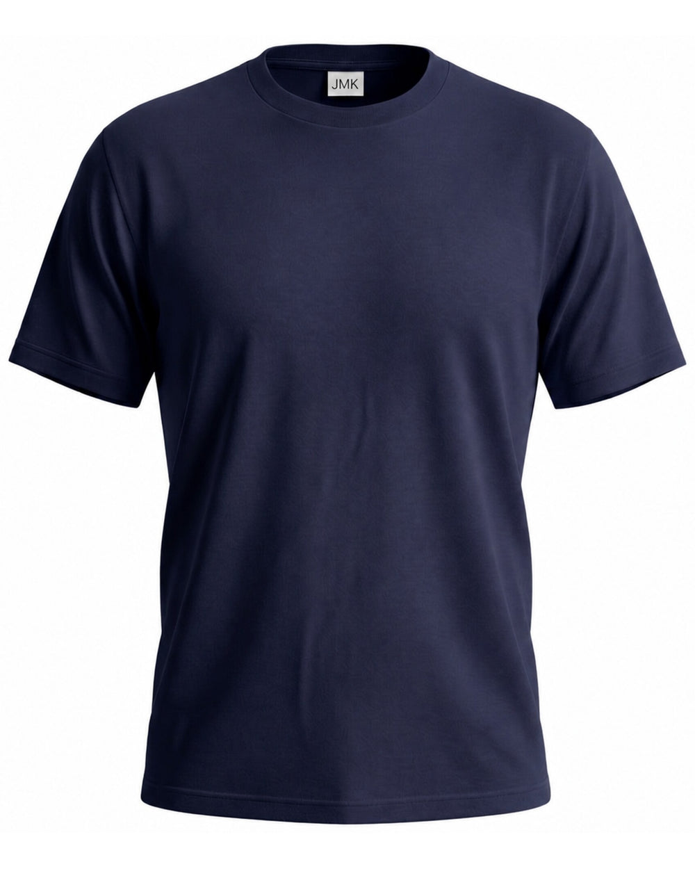 Remera básica algodón color azul marino talles especiales