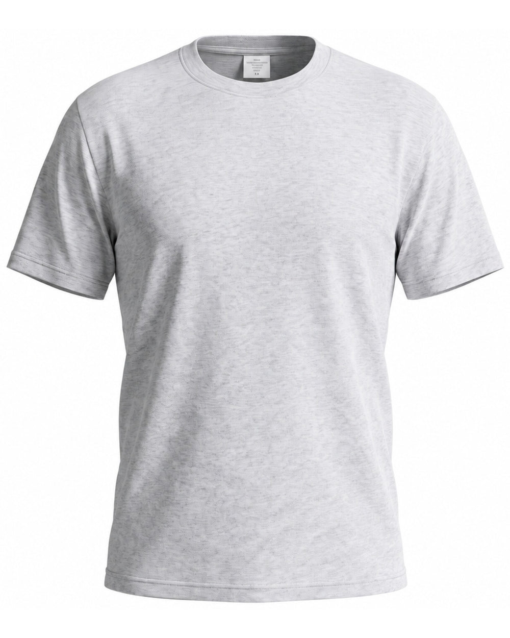 Remera básica algodón color gris talles especiales